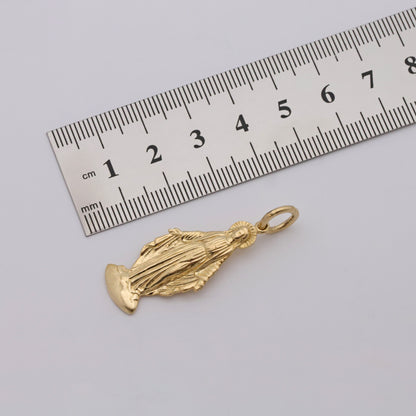 9ct Yellow Gold St Marie Pendant