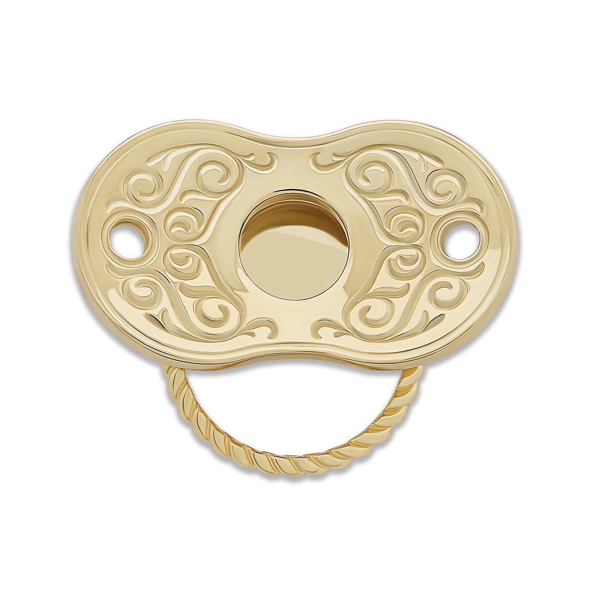 9ct Yellow Gold Solid Heavy Dummy