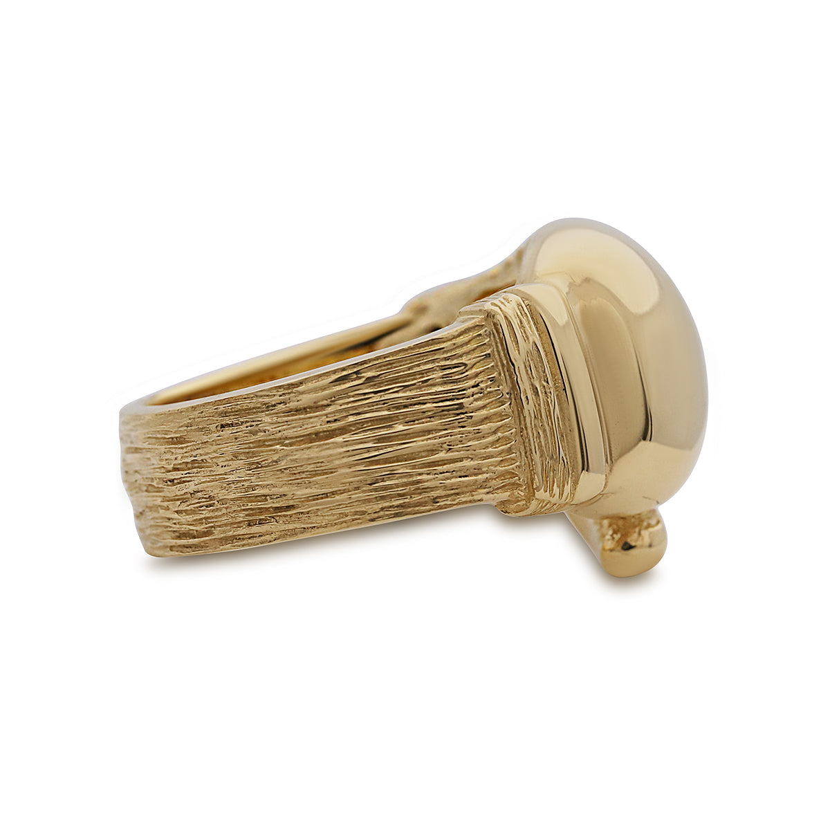 9ct Yellow Solid Single Extra Large Boxing Glove Ring