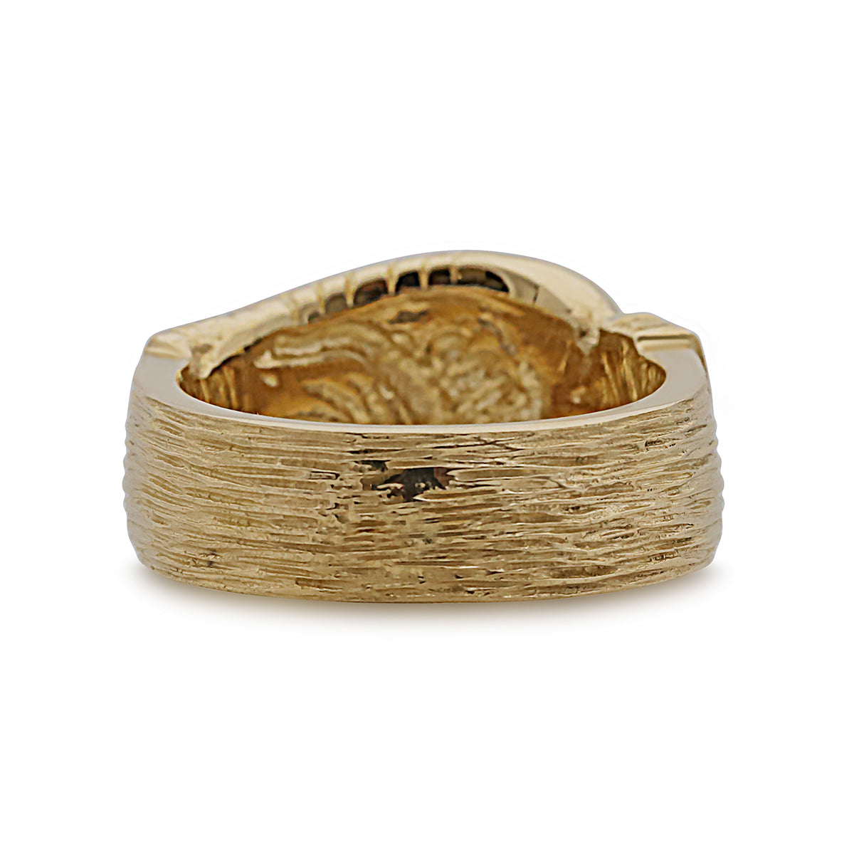 9ct Yellow Solid Single Extra Large Boxing Glove Ring