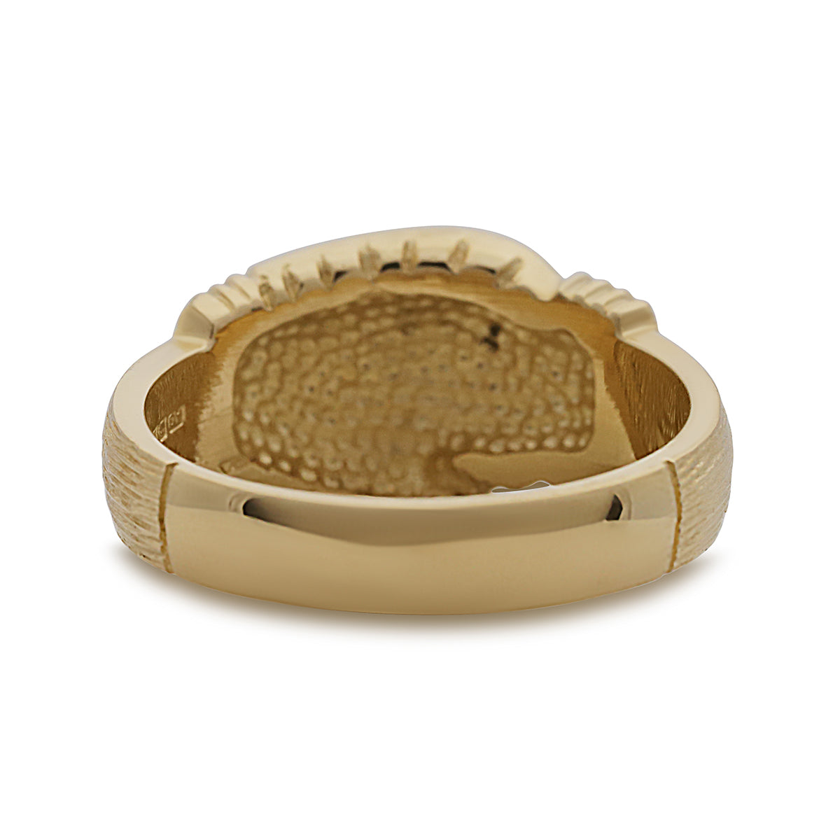 9ct Yellow Solid Single Medium Boxing Glove Ring