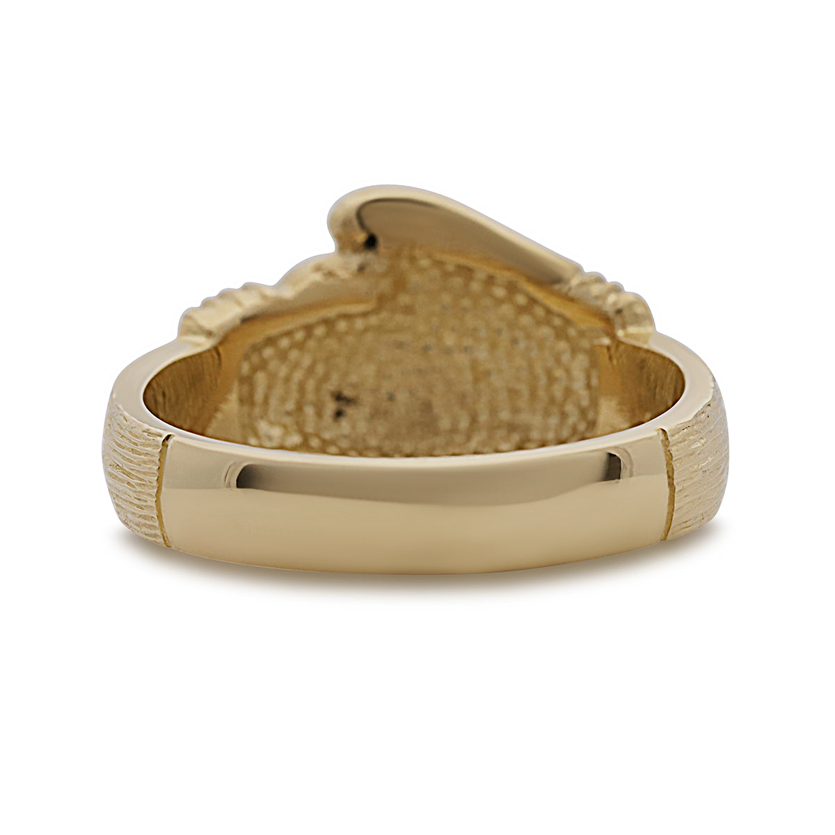 9ct Yellow Solid Single Medium Boxing Glove Ring
