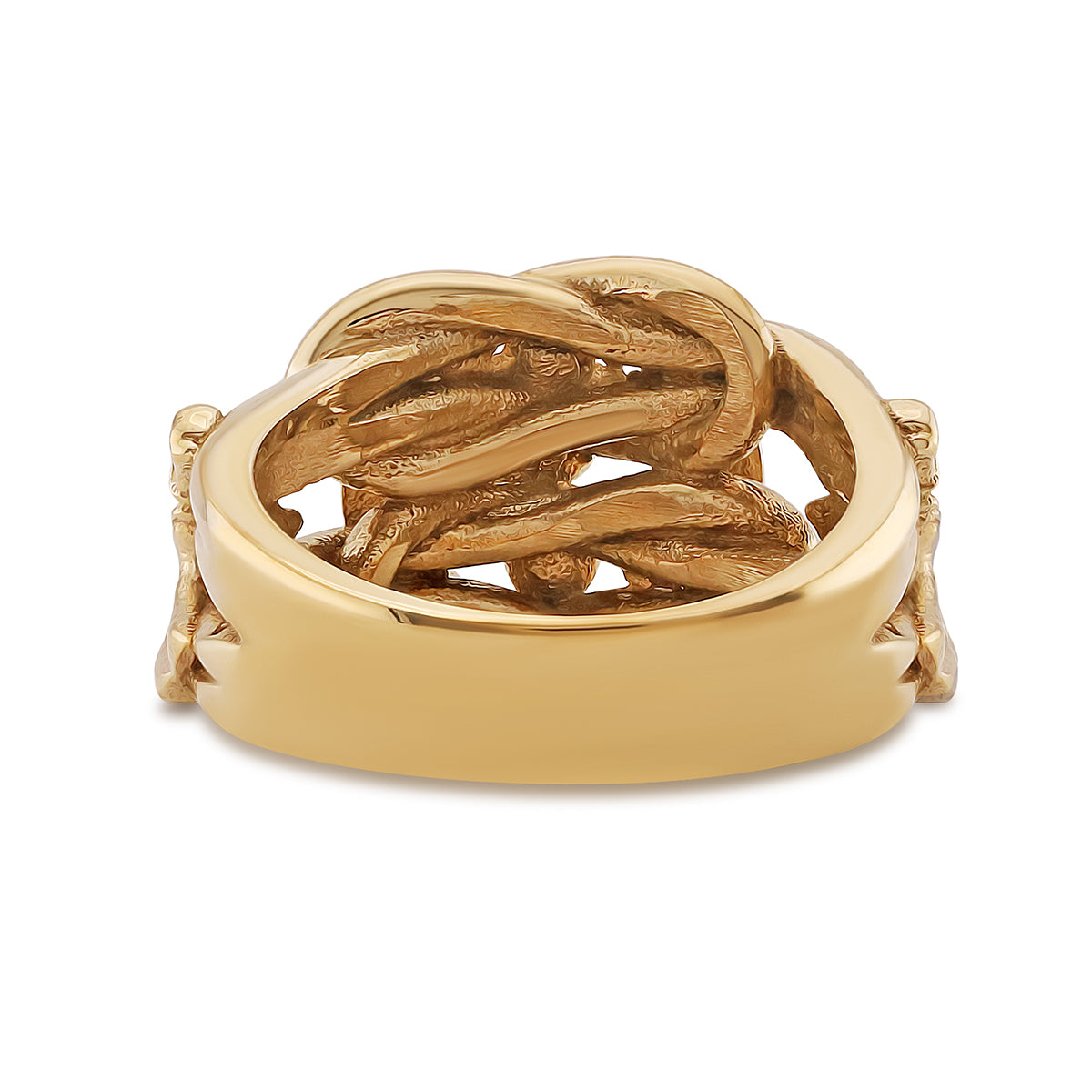 9ct Yellow Gold Horseshoe Extra Small Keeper Ring