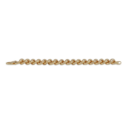 9ct Yellow Gold Rollerball Bracelet 8.5"